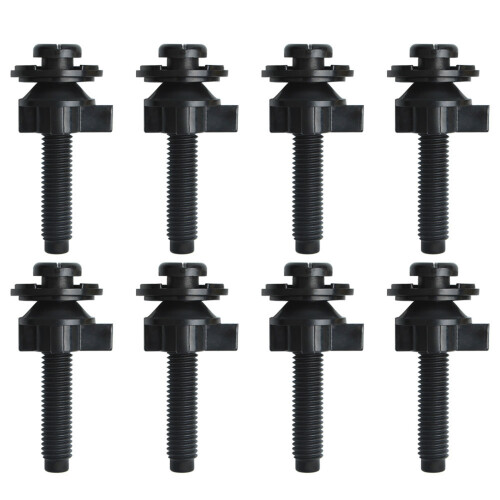Kunststoff-Toilettensitz-Schrauben-Ersatzset,-8Stk