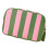 Stripe Pattern Cosmetic Organizer Leakproof Design-pink green 1
