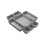 Multipurpose Felt Compartmentalized Storage Solution-Light Grey 1