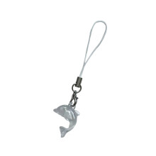 Multicolor Mini Dolphin Hanging Charm For DIY-transparent