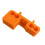 Plastic Bit Adapter For Parkside 20V Quick-orange. color 1