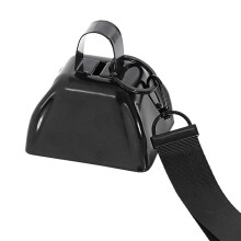Cloche de vache, fabricants de bruit, Percussion,-Noir