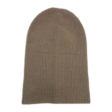 Unisex Balaclava Hoodie Hat Adjustable Pullover Hat For-Khaki