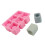 Silikon-Eisbecher-Formen, 6er-Set, selbstgebrautes-Rosa 1