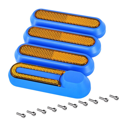 Electric Scooters Wheel Protective Decorative Cover-New Blue