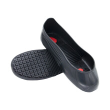 Waterproof Antislip Rubber Overshoes Safety Shoe Covers-Black L