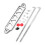 Aluminum Battery Support Bracket And J Hook Fastener For-Silver 1