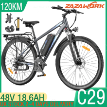 ZAZAWORK C29 Electric Bike 1000 Motor 48V 18.6AH Off-Road 29 inch E-Mountainbike