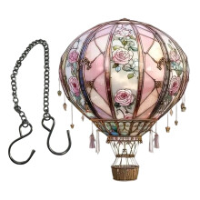 Stained Glass Hot Air Balloon Suncatchers Decors for Window-G