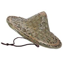 Farmer Use Bamboo Hat for Sun Protection Oriental Bamboo Woven Hat
