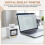 StickerBox KI-Drucker, KI--Drucker, Sprachgesteuerter Drucker, -Drucker mit Digitalem Display, Schwarz 2