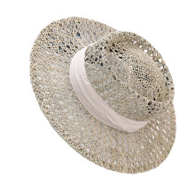 (Beige) Versatiles Western Straw Hat Durabililty Straw Hat Gardening Breathable Sun Hat for Travel and Leisures  Yellow