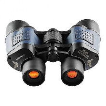 Binocolo professionale 10-60x60 con zoom ottico a lungo raggio e interfaccia per treppiede, ideale per la caccia.