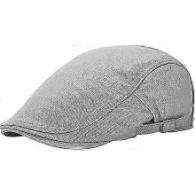 Cotton Adjustable Vintage Beret Cap Men Breathable Flat Cap Sun Protection Beret Newsboy Cap Gatsby Ivy Irish Hat