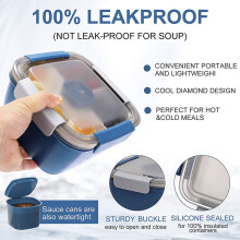 Eco Friendly Bento Box 1500mL Portable Lunch
