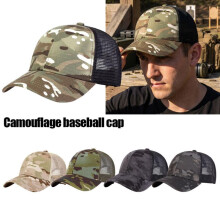 (Camouflage) Men's Camouflage Baseball Cap Summer Sun Hat Breathable Tactical Cap for Outdoor Activities Adjustable Lightweight