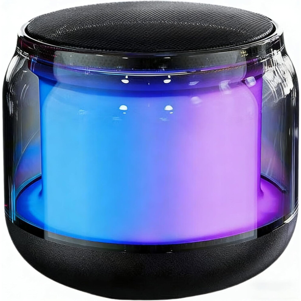Pijjwy Bluetooth Speaker,Portable Wireless Speakers With Rgb 24H Playtime Stereo Bass, Ipx5 Waterproof,Mini Speaker Wireless,10M Range Light 8363062312644