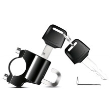 SicherheitszubehöR für FahrräDer, Elektro- und MotorräDer, Hut, Kleinigkeiten, Helmschloss, Rohrclip, Feste Diebstahlsicherung, Metallhaken