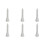 White Long Maple Tees 50 Count Golf 5