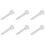 White Long Maple Tees 50 Count Golf 11
