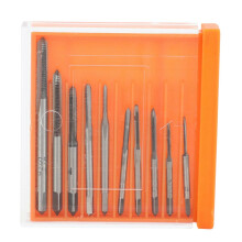 10 stuks HSS M1 M1.2 M1.4 M1.6 M1.7 M1.8 M2 M2.5 M3 M3.5 mini-tapboor voor metrische schroefdraad.