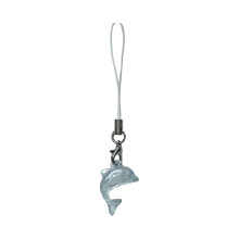 Creative DIY Dolphin Lanyard Charm Trendy Phone Ornament-Blue