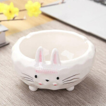 (Rabbit 12) Ceramics Storage Case For Storage Use