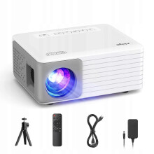 Projector Akiyo O1pro Led Wit met afstandsbediening + statief