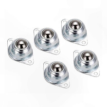 Paquete de 6 ruedas giratorias de alta resistencia compatibles con soporte para maquinaria y muebles.