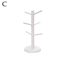 (White) Mug Holder Tree, Coffee Cup Holder, Thicker Base Coffee Cup Holder Stand