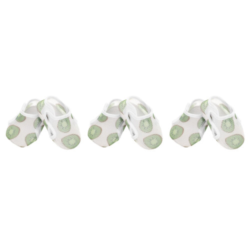 3Paires Chaussures Bébé Mesh Ajustables Semelle Antidérapante
