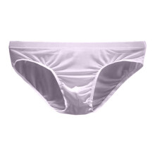 (2XL, Grey) Men Briefs Ice Silk Low Waist Solid Color Ultra Thin Seamless Quick Dry Underpants Panties Underwearzz29