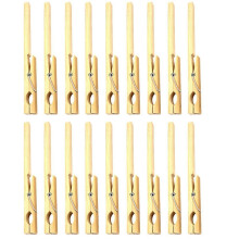 20Pcs 7 Inch Bamboo Test Tube Clips Glass Test Tube Clamps Laboratory Biological Chemical Experimen