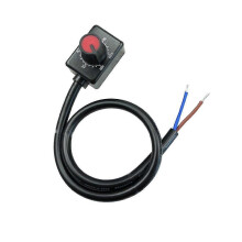 DC 0/1-10V draaiknop LED-dimmer, passieve laagspanningsdimmer met PWM-dimmen, compatibel met 0-10V of 1-10V dimbare elektrische LED's.