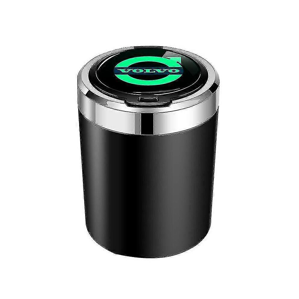 Compatible With Volvo Xc60 S90 Xc90 V90 V60 S60 Xc40 Multifunctional Car Ashtray(Black)-M.3858 Black 3519272676617