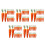 120Pcs Mini Foam Carrots Orange Artificial Vegetable Decor for Easter 1