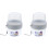 2Pcs Portable Double Layer Fruit Storage Box Sealing Food Container 1