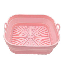 Reusable Food-grade Silicone Air Fryer Liners, Compatible with Most Air Fryers, Replacement for Parchment Paper