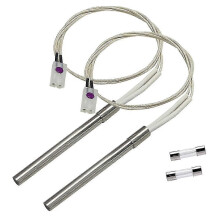Kit di asta di accensione per barbecue a pellet con elementi riscaldanti Hot Rod