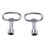 6X Key Slot  compatible with  Bolt Triple-Cornered Triangular Metal Panel 8 mm 3