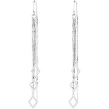 925 Sterling Silver Dangle Earrings with Charms Heart, Water drop, Moon, Star Long Drop Earring for Women Teen Girls Jewelry Gifts Hypoallergenic