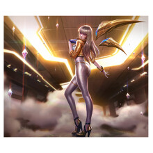 Mach Es Selbst Handwerk Diamant Malerei League Of Legends Kunst Malerei Dekoration ein der Wand Hause BüRo Dekoration Malerei, Kaisa 30X40cm