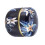 3Pcs Thick Tinplate Tea Leaf Jar Navy Color Sealing Can Storage Tank 8