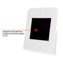 Magnetic File Holder - Magnetic Paper Holder, Pocket Organizer Office Supplies Storage Mail Organizer for Notebooks,Letter