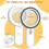 Illuminated Reading Magnifier, 30X Magnifying Glass with 12 LED Lights 2