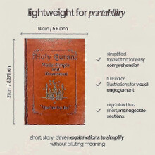 2025 Tydlig The Quran Journey, llustrated Quran Study Guide for Beginners Adults Islamic Learning, 114 Surahs