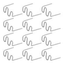 1000 stuks nietjes compatibel met heteluchtnietmachine, kunststof reparatie, golfnietjes, bumper carrosserie reparaties 0,8 mm S golfnietjes