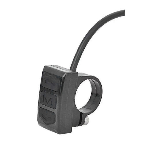 LCD Display E-Bike Handlebar-mounted Switch Control with Split Meter and Button