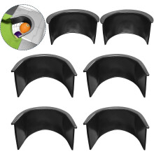 Pool Table Pocket Liners 6 Pc Billiards Liners Replacements 4 Corner 2 Side Pocket Liners Parts  compatible with  Pool Table