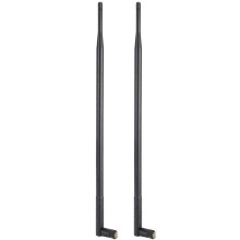 Antena WiFi 2X 12DBI, Antena WiFi de doble banda 2.4G/5G de alta ganancia y largo alcance con conector RPSMA para